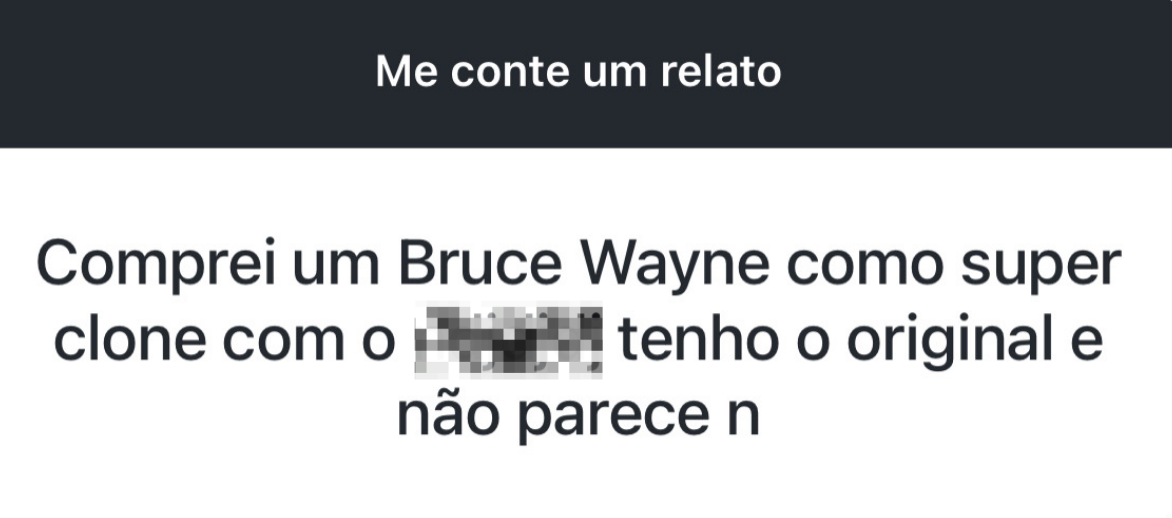 Relato de comprador 2